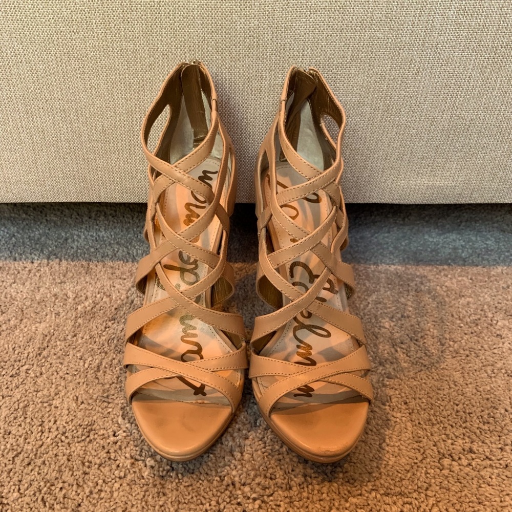 (SOLD) Sam Edelman caged heels